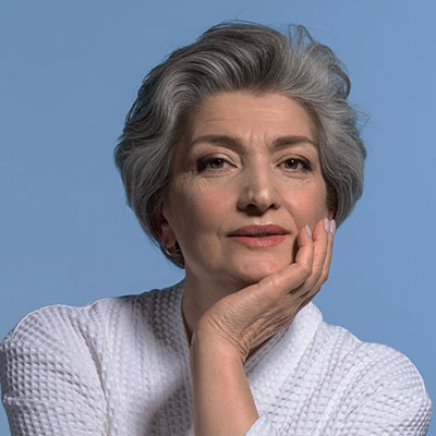 Beautiful grey hair colour by Total Look, Monmouth